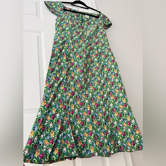 Anthropologie Maeve The Cecily Fit & Flare Sweetheart Dress, Size XLP - Picture 10 of 14